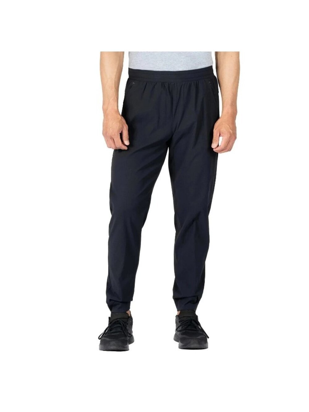 NWT Soybu Men's M Black Performance Jogger Pants With 2-Way Stretch